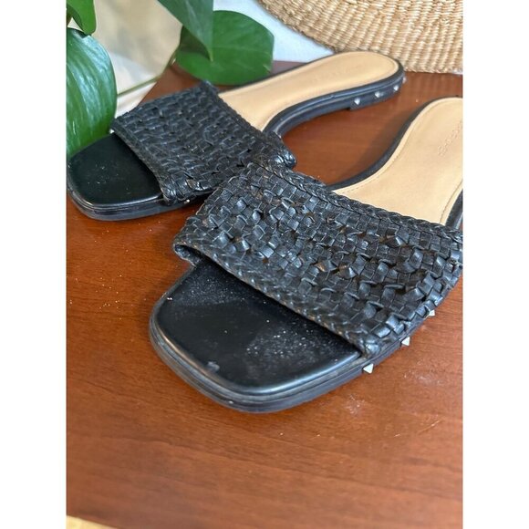 Marc Fisher women’s size 8M black sandals - Picture 2 of 11